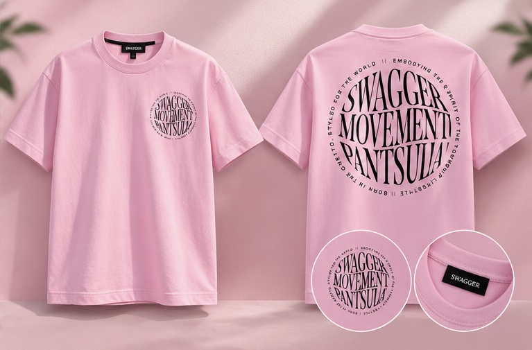 SMP Graphic Tee — Pink
